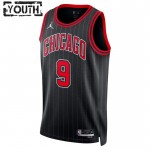 Chicago Bulls Trikot Nikola Vucevic 9 Jordan 2022-23 Statement Edition Schwarz Swingman - Kinder